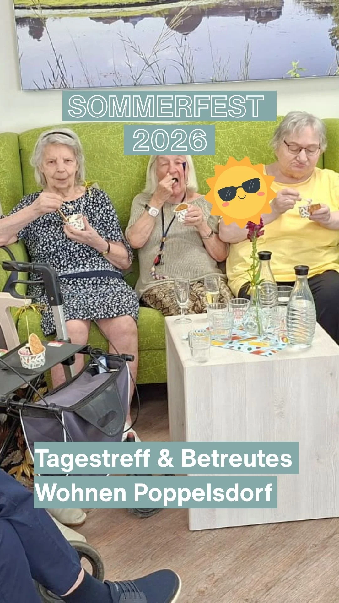 Sommerfest für Tagestreff & Betreutes Wohnen