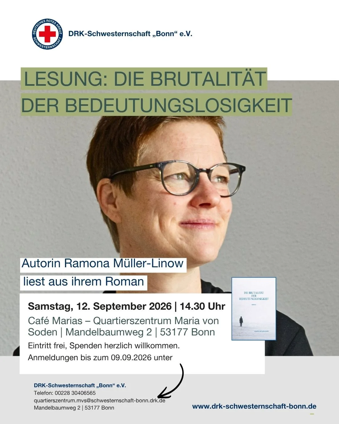 Lesung im Café Marias: „Die Brutalität der Bedeutungslosigkeit“